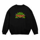 麿まろ / maro maroのトキメキ四文字　飲酒人生 Crew Neck Sweatshirt