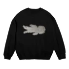 memboの綿棒刺突図 Crew Neck Sweatshirt