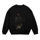 おににゃん（公式）のおににゃん Crew Neck Sweatshirt