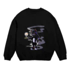 ドドメ汁のねむれないナイトメア Crew Neck Sweatshirt