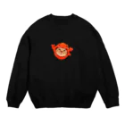 こちょらのカニこちょら Crew Neck Sweatshirt