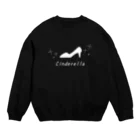 kazukiboxのガラスの靴 Crew Neck Sweatshirt