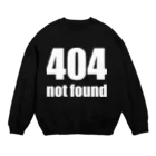 風天工房の404 not found（白） スウェット