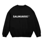 週末北欧部の漆黒のサルミアッキ (白) Crew Neck Sweatshirt