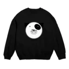 Graphicersのclock Tiny Dog Crew Neck Sweatshirt