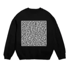 Fickleの迷路 Crew Neck Sweatshirt