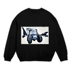 ami_taiのボクの大好きなガジラVer.2 Crew Neck Sweatshirt