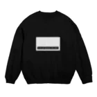 Telop.siteのLayer&Telop スウェット（白ver） Crew Neck Sweatshirt