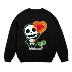 イラスト MONYAAT のCT66 愛してガイコッチャ Crew Neck Sweatshirt