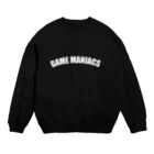 comJ_Kicksのゲーム好き Crew Neck Sweatshirt