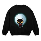 Yoshisyanのブルームーン Crew Neck Sweatshirt