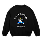 カワイイ オシャレ ポップ な TOYLANDのカワイイ ポップ な おまわりさん Crew Neck Sweatshirt