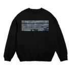 SiMesava's Shopの38ボーダー Crew Neck Sweatshirt