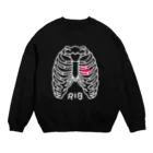 はなうた商店のリブ Crew Neck Sweatshirt