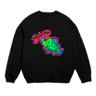 tetrapod'sのｒｏｃｋな魚【Real or fake】 Crew Neck Sweatshirt