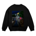 Drecome_Designのおばけのパーティ Crew Neck Sweatshirt