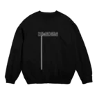 DIMADARA BY VULGAR CIRCUSのSTRAIGHT LOGO/DB_33 Crew Neck Sweatshirt