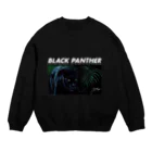 YURIのBlack Panther (color) Crew Neck Sweatshirt