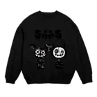 SHHS【ｼｨｽﾞ】　オモイデ欄からカテゴリ別に探せます。のラッチ&ガッシュ　※カラー各種有り Crew Neck Sweatshirt