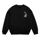 新谷べにのシュモクザメ白＋ Crew Neck Sweatshirt