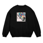 apple82の脳みそ Crew Neck Sweatshirt