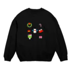 🐸かえるさんと仲間たち🐸のかえるさんのクリスマスB Crew Neck Sweatshirt