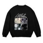 市市禁の堕落。白 Crew Neck Sweatshirt