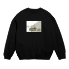 bear rootの夜行性 Crew Neck Sweatshirt