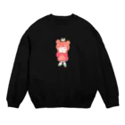 はらぺこあざらしの国のおだんごあたま Crew Neck Sweatshirt