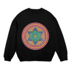 ポンコツホンポのI & I SEE JAH LIGHT (W) Crew Neck Sweatshirt