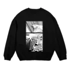 COC-CHANの父の部屋に入ったら三点倒立をしていた。 Crew Neck Sweatshirt