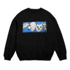 かわいいどうぶつたちのオールスターズ Crew Neck Sweatshirt