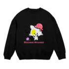 romicomicoのドジっ子にゃんこ Crew Neck Sweatshirt