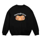 葵の"kawaii" face Crew Neck Sweatshirt