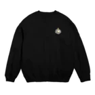 しいくいんのつら犬　眠れない夜 Crew Neck Sweatshirt