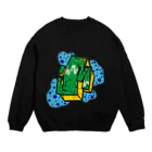 movement ill LifeのM  ローマ字　13 グラフティー Crew Neck Sweatshirt