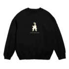 kikikikikiのたまさんのたまたまさん（ミケ） Crew Neck Sweatshirt