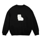 papiko くまさんの【小林愛香さん 着用】ふわふわ　ポメラニアン Crew Neck Sweatshirt