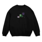 うじ🐄゛のさよならピロリンピロピロリン Crew Neck Sweatshirt