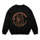 yuccoloの真珠の価値がわかる豚 Crew Neck Sweatshirt