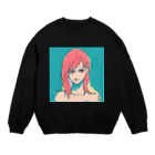 桃香庭-tokatei-の欠落 Crew Neck Sweatshirt