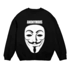 DRIPPEDのANONYMOUS-アノニマス- Crew Neck Sweatshirt