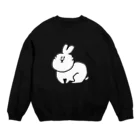 Yu-ruri ゆるりのうさぎ Crew Neck Sweatshirt