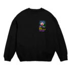 毛先遊ばせてるゾンビ　ドット絵の毛先あそばせてるゾンビ Crew Neck Sweatshirt