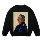 BenjiのPortrait of General Ulrich Wille Crew Neck Sweatshirt