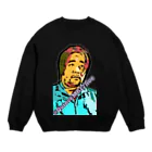 万事屋 宗ちゃんのクインス宗岡グッズ(ネタ) Crew Neck Sweatshirt