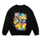 ZuRUIのギョロちゃん Crew Neck Sweatshirt