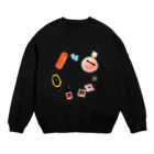 mikaompのかわいいすぺしゃる Crew Neck Sweatshirt