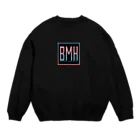 BMHの【BOX LOGO】 Crew Neck Sweatshirt