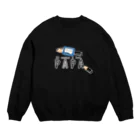 イラスト MONYAAT のちびた鉛筆 PAPA*D Crew Neck Sweatshirt